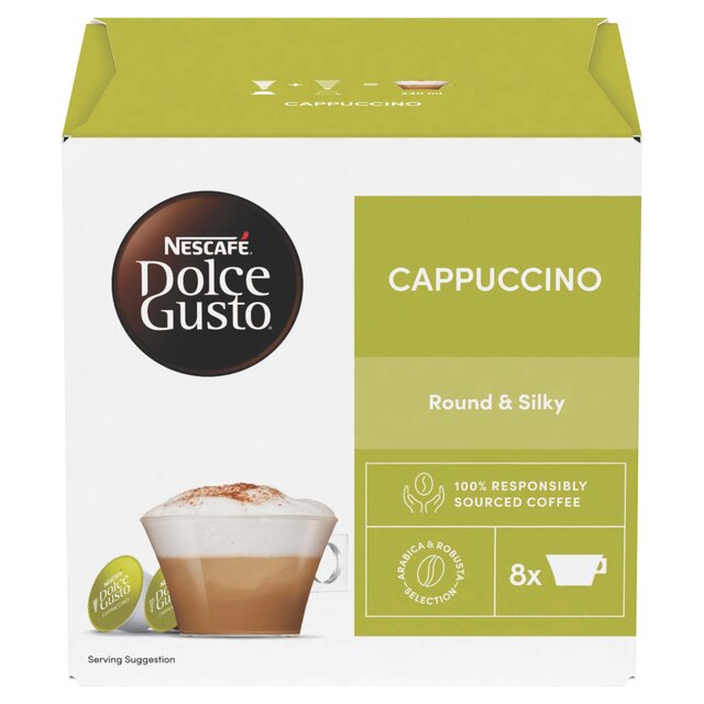 Nescafe Dolce Gusto Cappuccino Pods 8 pro Pack