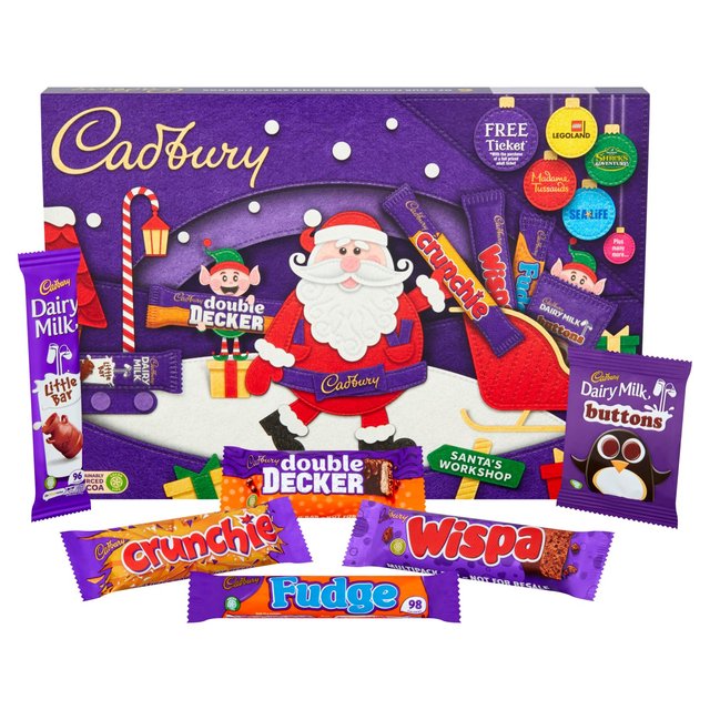 Cadbury Chocolate Medium Christmas Selection Box 145g