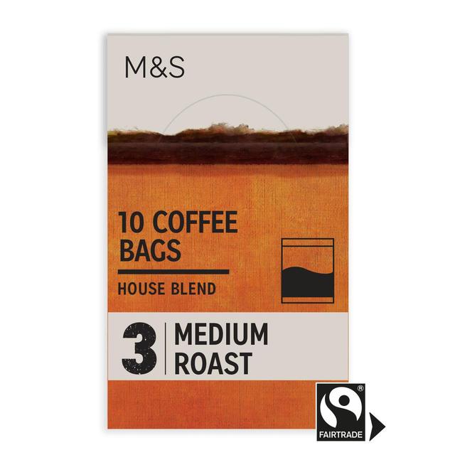 M&S 10 sacs à café emballés individuellement 10 x 7,5 g