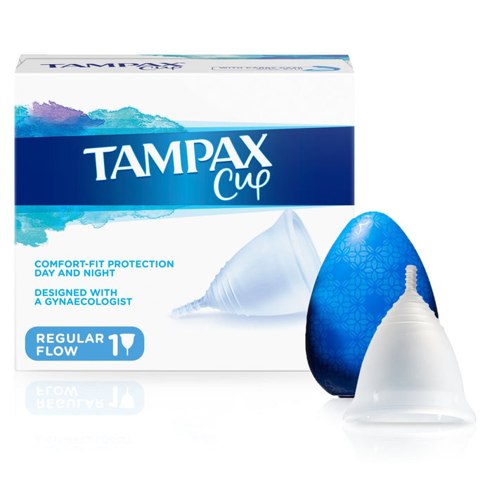 Tampax copa menstrual flujo regular