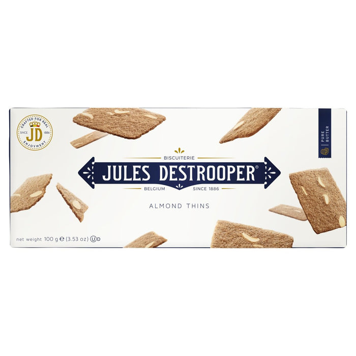 Jules Destrooper Mandel Thins 100g