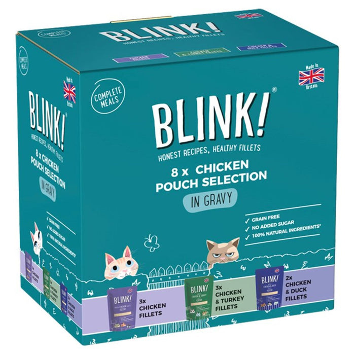 Blinken! Hühnerfilets Auswahl in Soße Multipack 8 x 85g