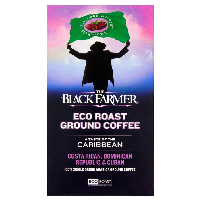 El sabor de los agricultores negros del café molido del Caribe 240g